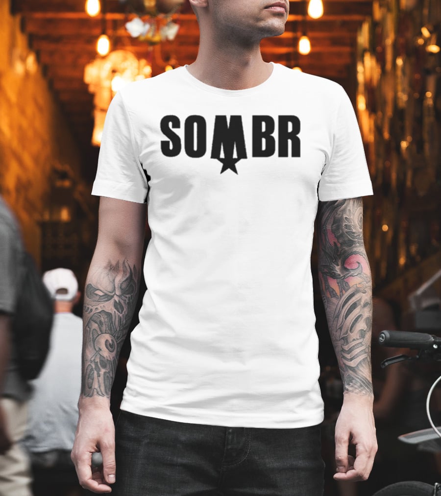 Sombr 2026 Star Icon Red Rocks Event T-Shirt