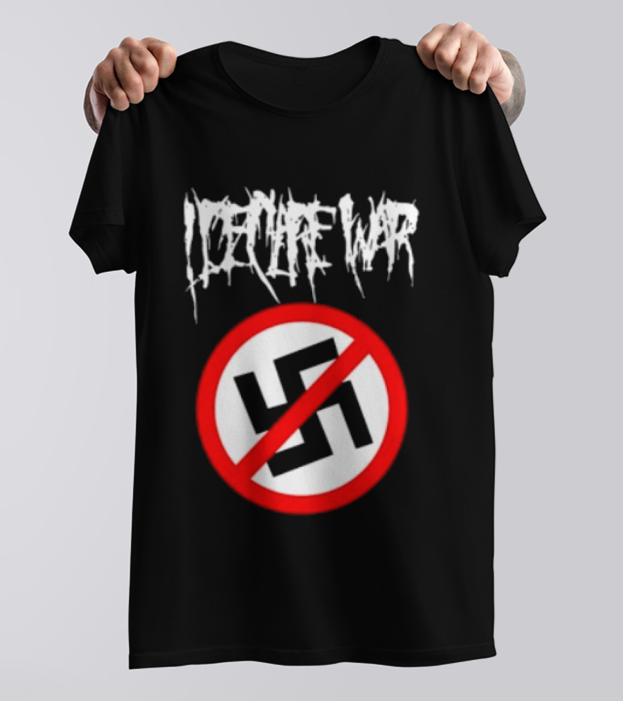 I Declare War Anti Nazi Symbol Graphic Merchnow Collection T-Shirt