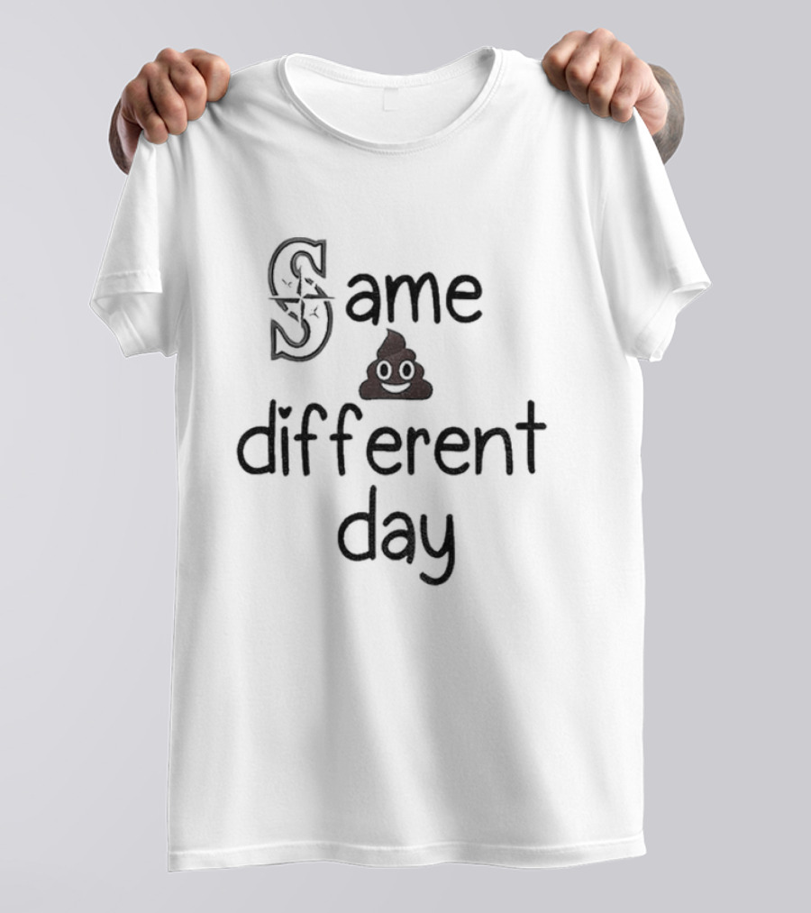 Seattle Mariners Same Different Day 2026 T-Shirt