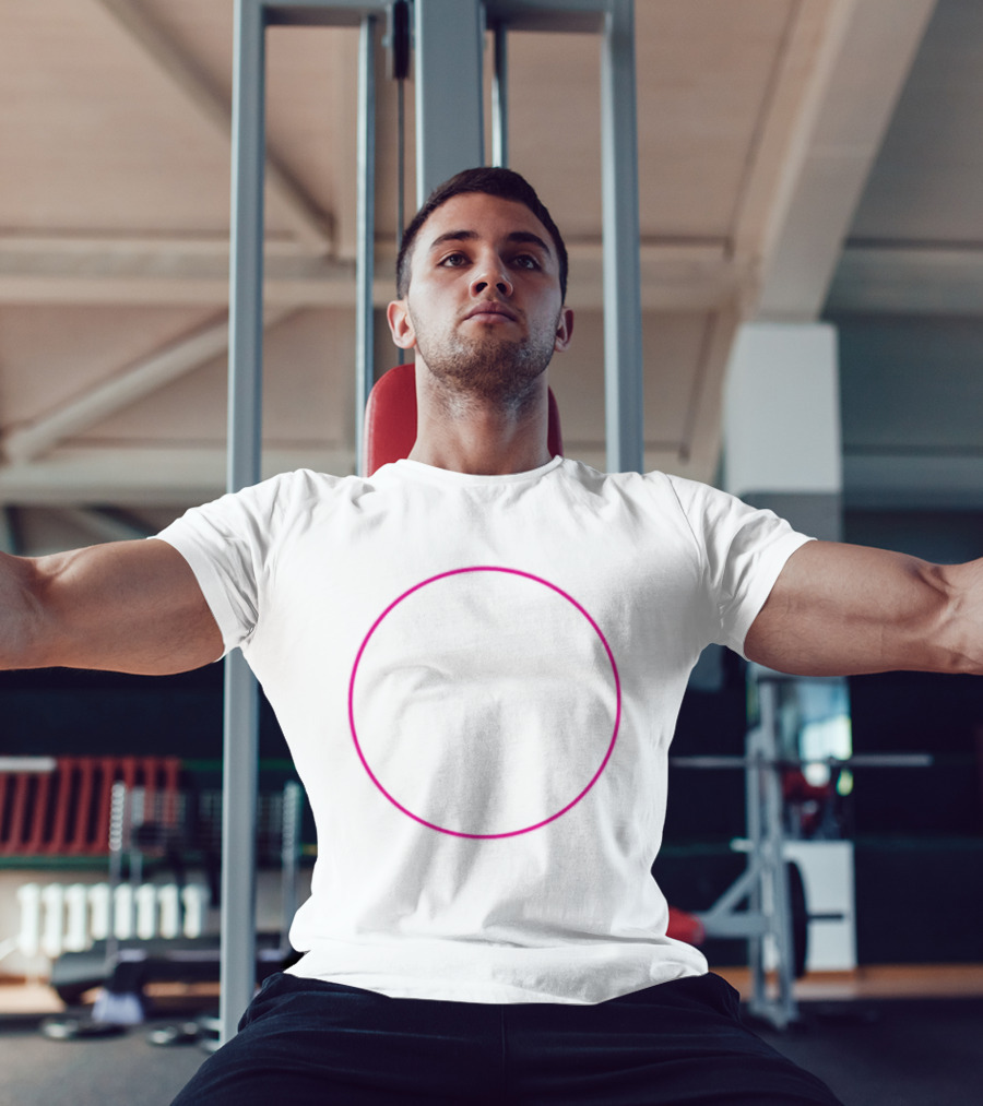 Steve Lacy Store Vibrant Pink Circle T-Shirt