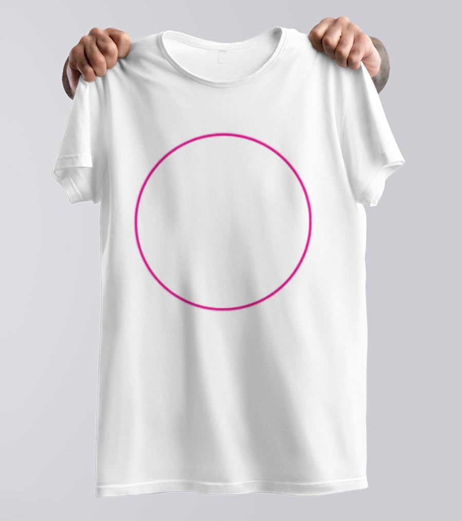 Steve Lacy Store Vibrant Pink Circle T-Shirt