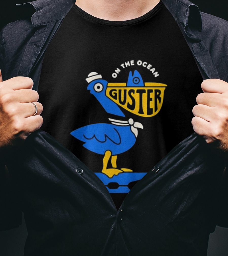 Guster On The Ocean 2026 Tour Pelican Sailor T-Shirt