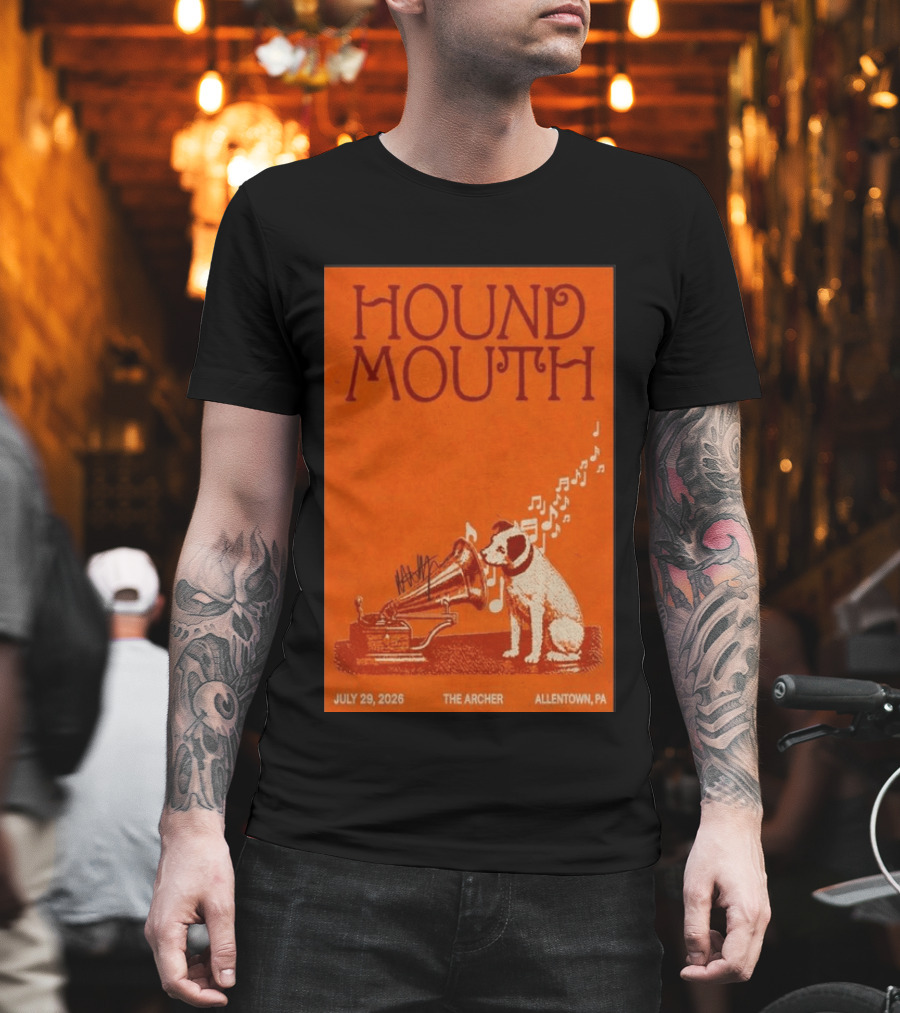 Houndmouth Allentown Pennsylvania Concert July 29 2026 The Archer T-Shirt