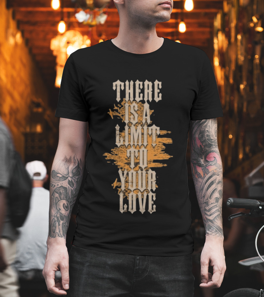 Milestone Store The Amity Affliction There Is A Limit To Your Love Swan Dive Black T-Shirt