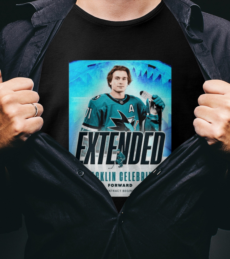 Extended Macklin Celebrini Forward Five Year Contract Beginning 2027 28 T-Shirt