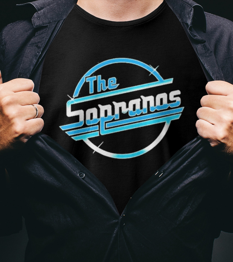 The Sopranos 2026 Retro Futuristic Neon T-Shirt