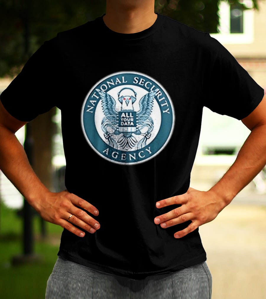 Unplug Big Brother Stop NSA's Mass Surveillance National Security Agency All Your Data T-Shirt