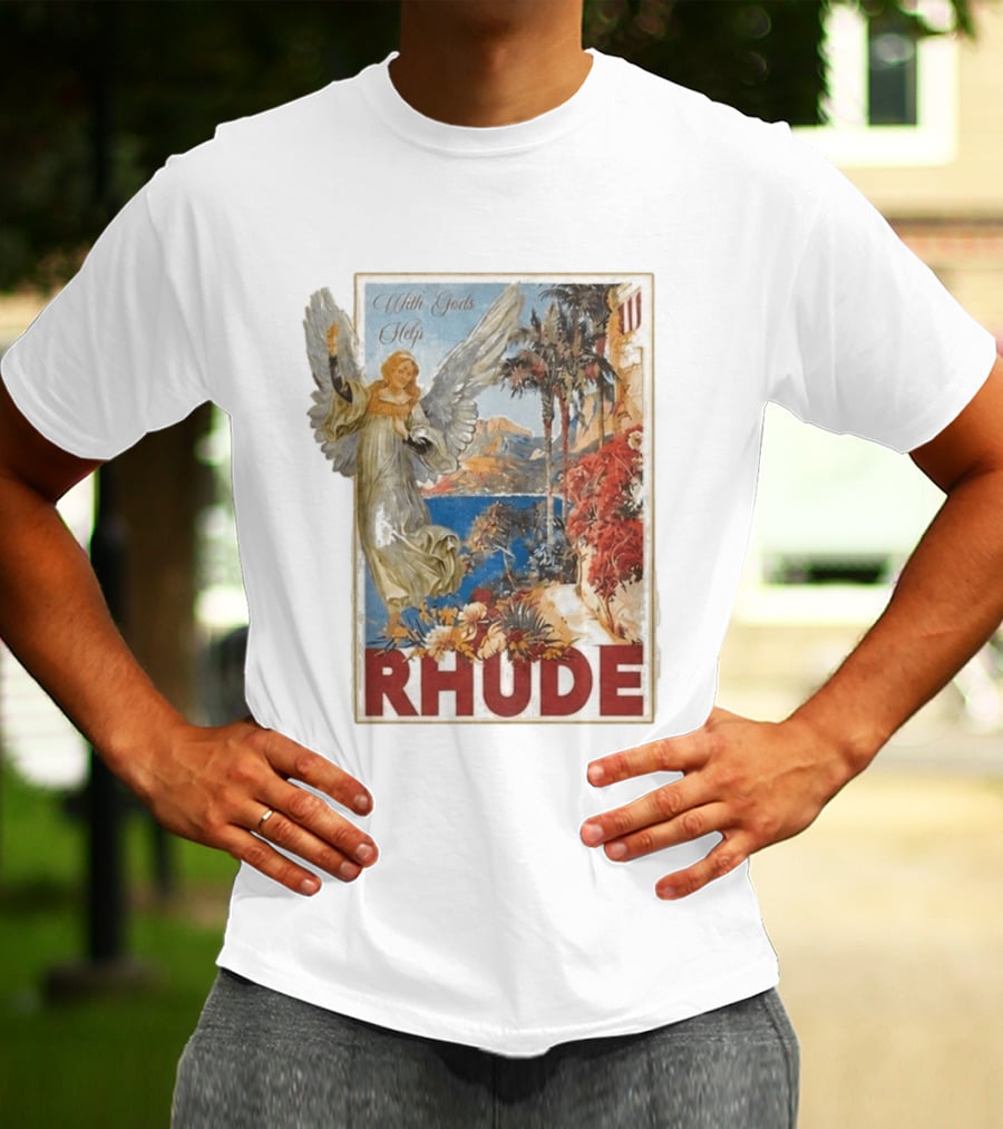2 Chainz Rhude With Gods Help Angel Scenic Landscape T-Shirt