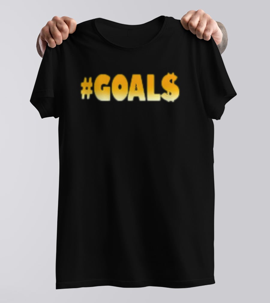 2024 New Year Money Goals Hashtag Wealth Ambitions Motivation T-Shirt