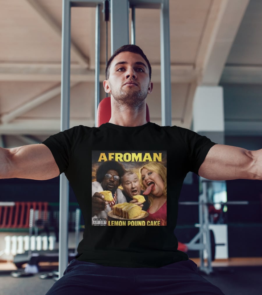 Afroman Lemon Pound Cake Featuring Iconic Cover T-Shirt