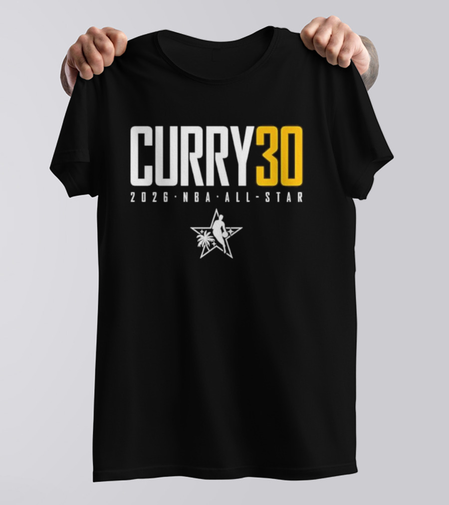 Curry30 2026 NBA All Star Golden State Warriors Iconic Basketball Star T-Shirt