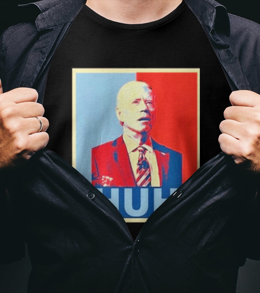 Huh Joe Biden Red Blue T-Shirt