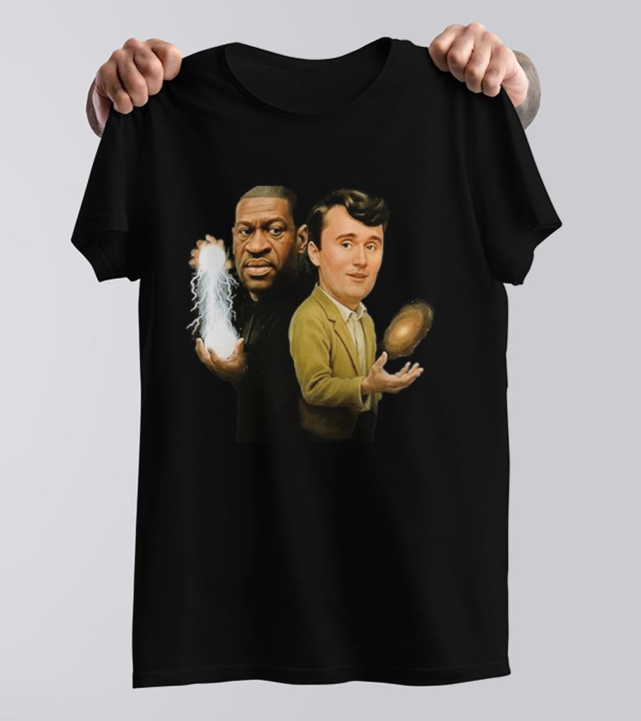 George Floyd And Charlie Kirk Wizard T-Shirt
