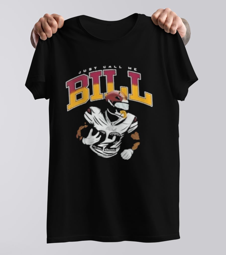 Just Call Me Bill Croskey Merritt Football Player T-Shirt