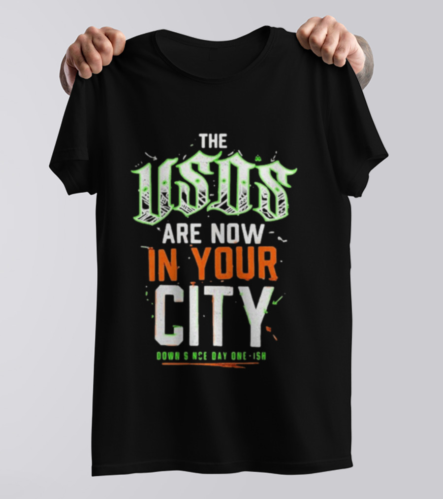 The Usos Are Now In Your City WWE Oooo S Ooo Day One Ish T-Shirt