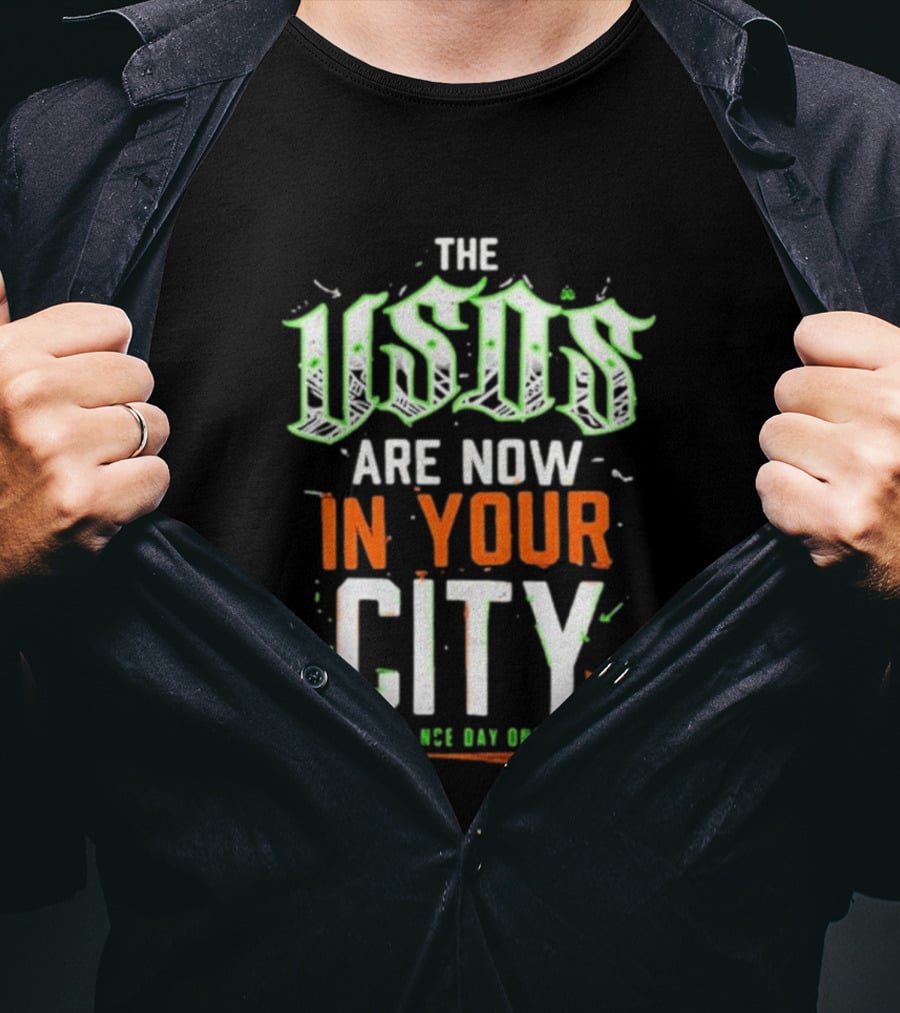 The Usos Are Now In Your City WWE Oooo S Ooo Day One Ish T-Shirt
