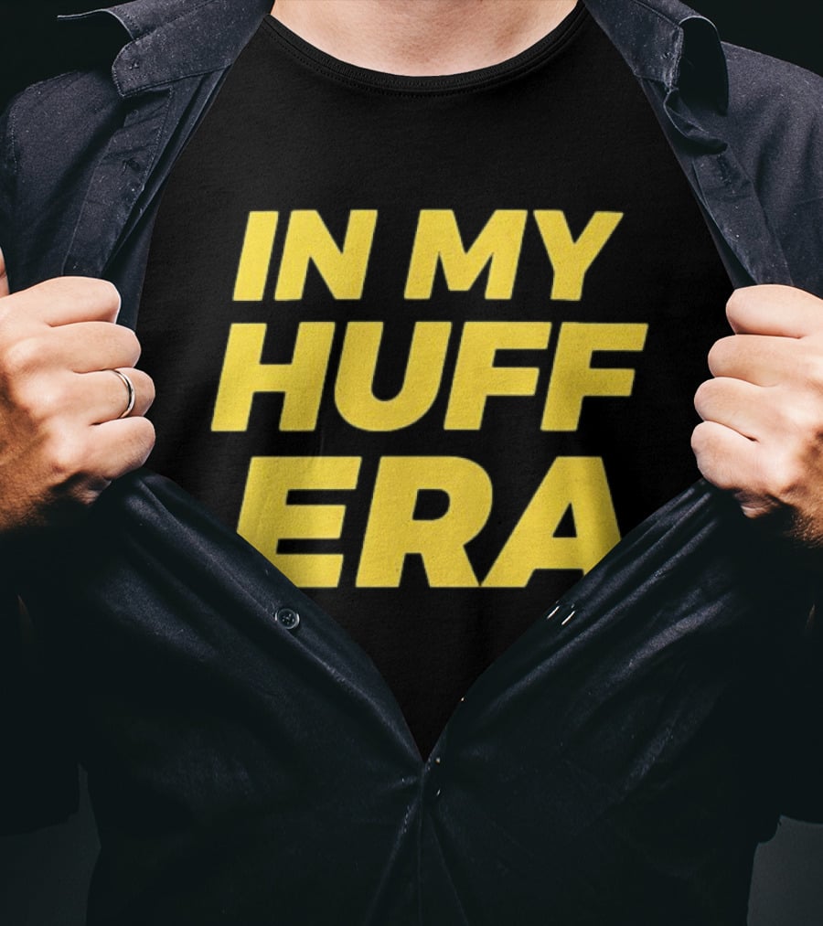 In My Huff Era Trendy Bold Yellow Text Fashion T-Shirt