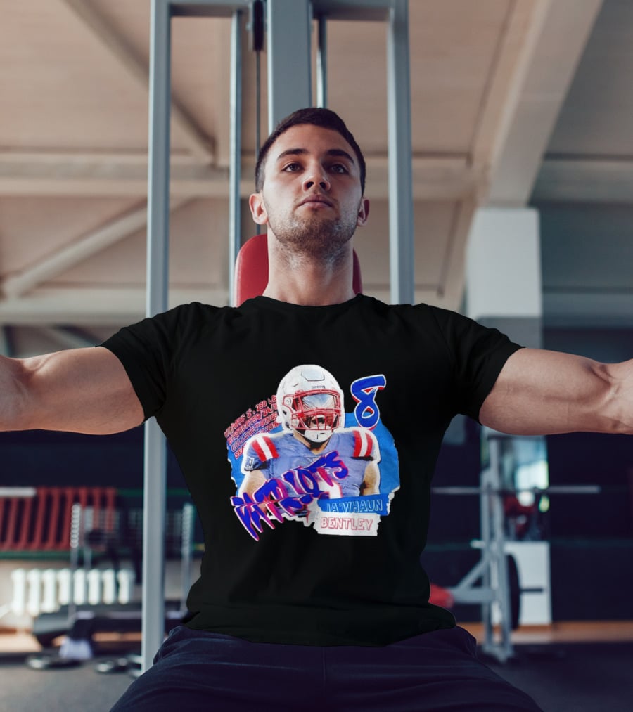 Patriots Ja'whaun Bentley New England 8 Football Superstars T-Shirt