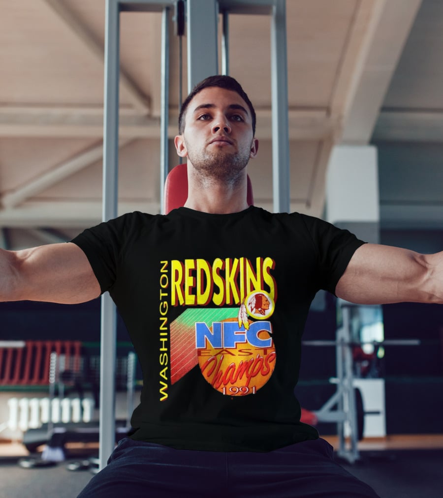 Washington Redskins NFC East Champs 1991 T-Shirt