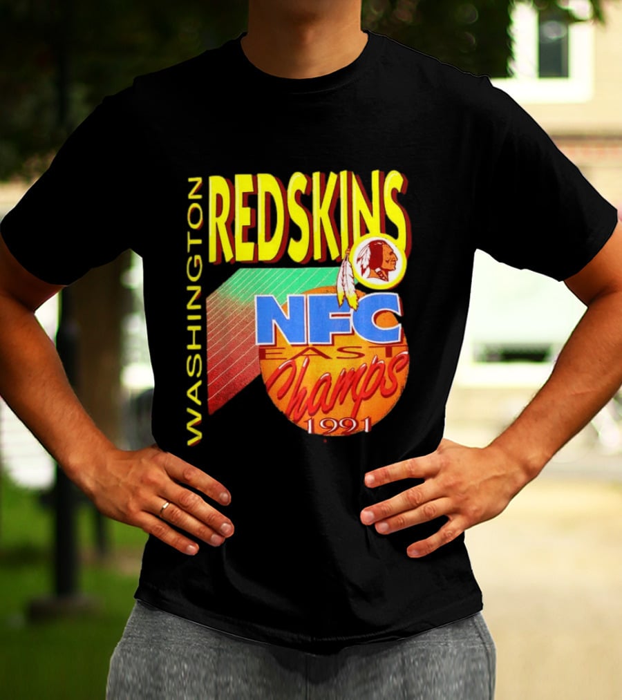 Washington Redskins NFC East Champs 1991 T-Shirt