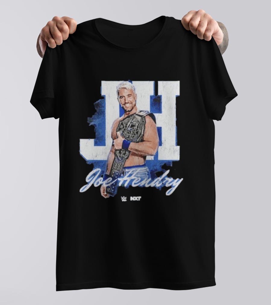 JH Joe Hendry WWE Superstar Officially Licensed Merchandise T-Shirt