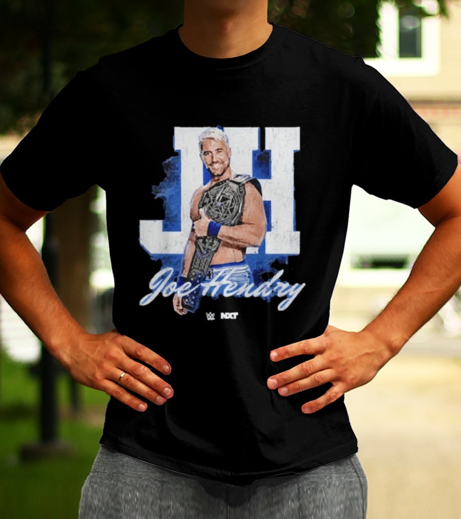 JH Joe Hendry WWE Superstar Officially Licensed Merchandise T-Shirt