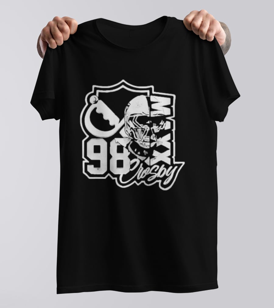 Maxx Crosby 98 Las Vegas Raiders NFL Football Helmet T-Shirt