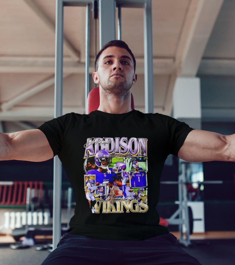 Jordan Addison Minnesota Vikings Stars And Highlights T-Shirt