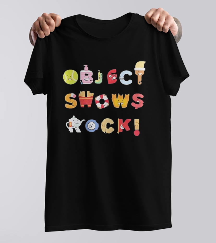 Object Shows Rock Tennis Paintbrush Emoji Toothpaste Balloon T-Shirt