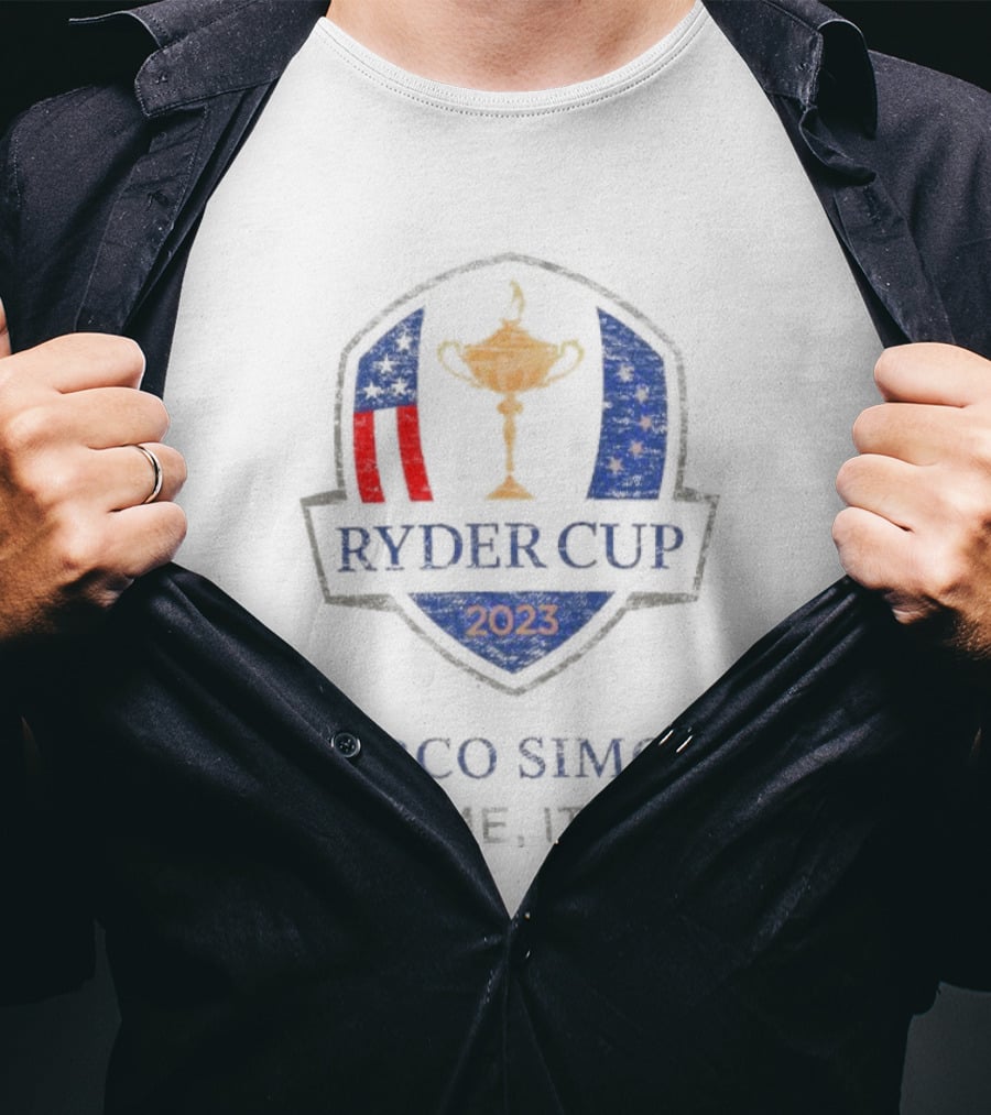 2023 Ryder Cup Marco Simone Rome Italy Golf Event T-Shirt