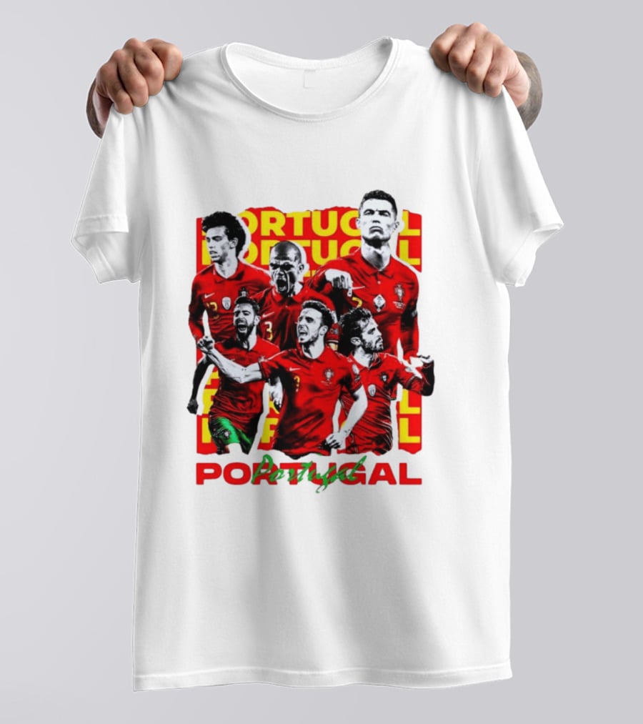 Portugal National Football Team Cristiano Ronaldo Fans T-Shirt