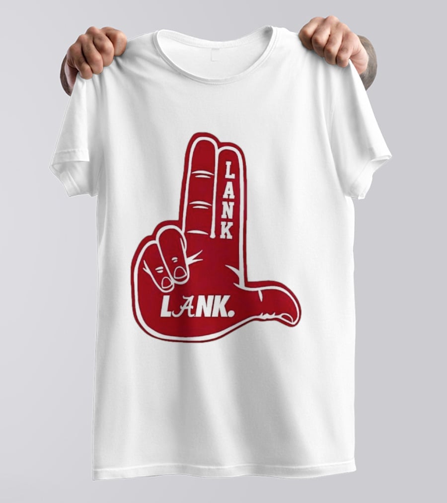 Alabama Crimson Tide Lank Hand Gesture T-Shirt