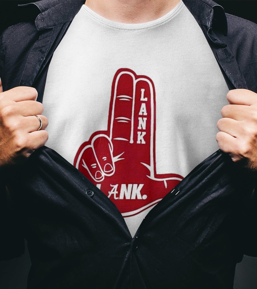 Alabama Crimson Tide Lank Hand Gesture T-Shirt