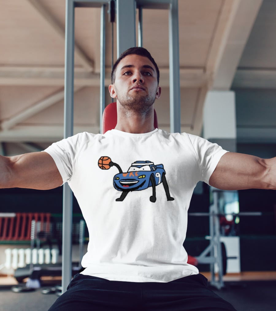 Alex Cars Russo Alex Caruso OKC Thunder Basketball Cartoon T-Shirt