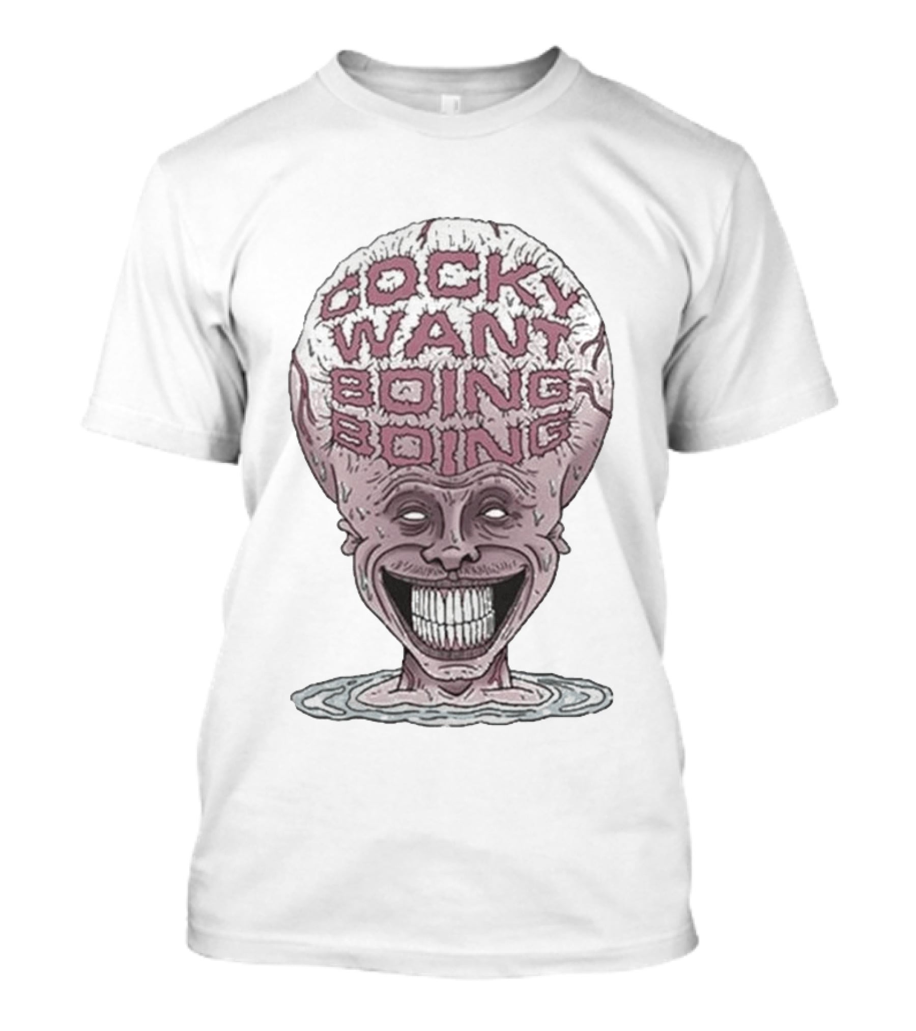 Cocky Want Boing Boing Meme Brain T-Shirt