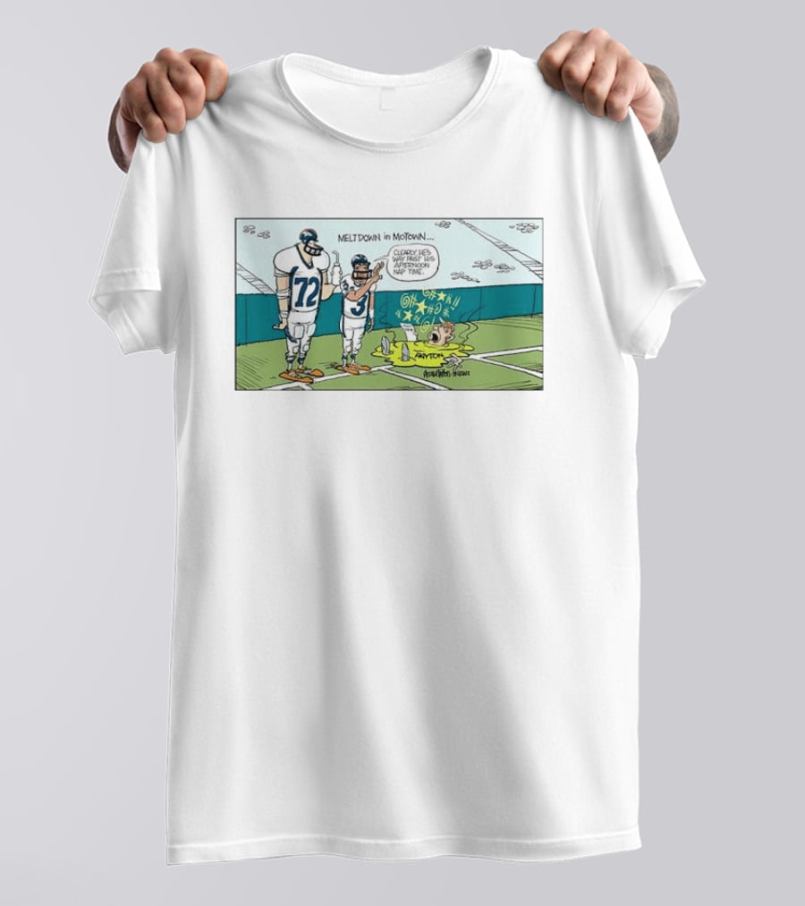 Meltdown In Motown Denver Broncos Sean Payton Past His Afternoon Nap Time T-Shirt