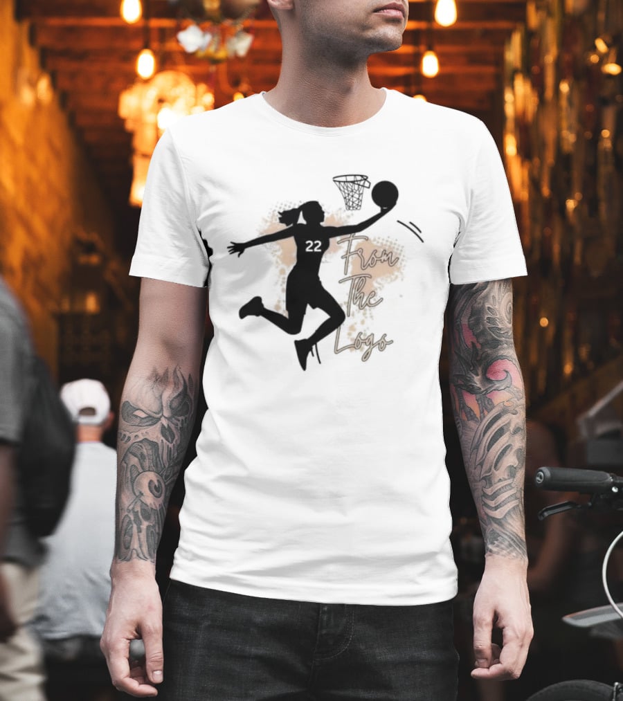 Caitlin Clark 22 Basketball From The T-Shirt