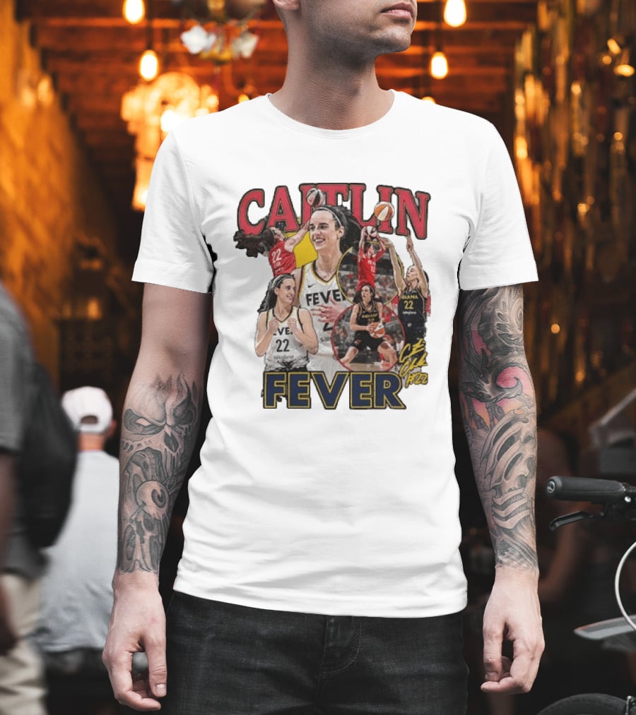 Caitlin Clark 22 Indiana Fever WNBPA T-Shirt