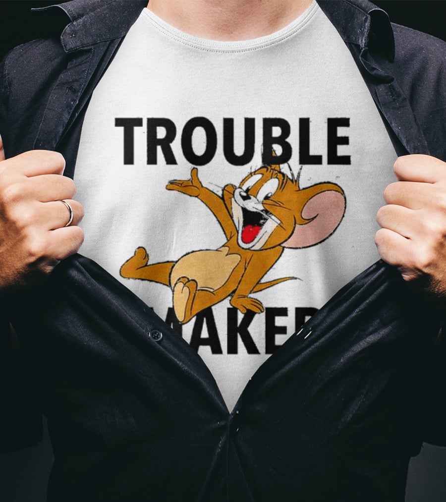 Jerry Mouse Trouble Maker T-Shirt