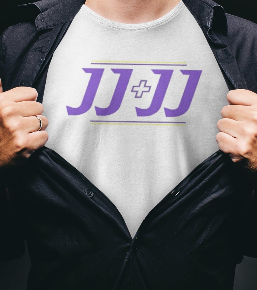 JJ JJ Minnesota Vikings JJ McCarthy Justin Jefferson T-Shirt