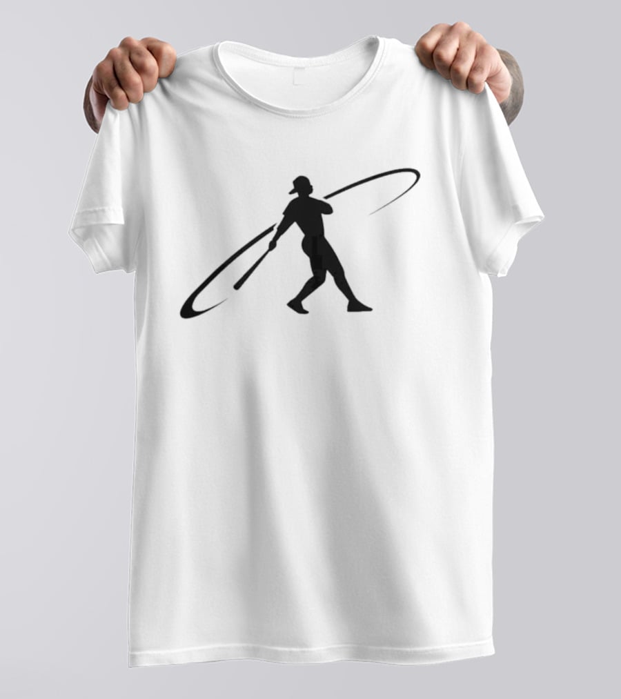 Ken Griffey Jr Swingman Silhouette Baseball Legend T-Shirt