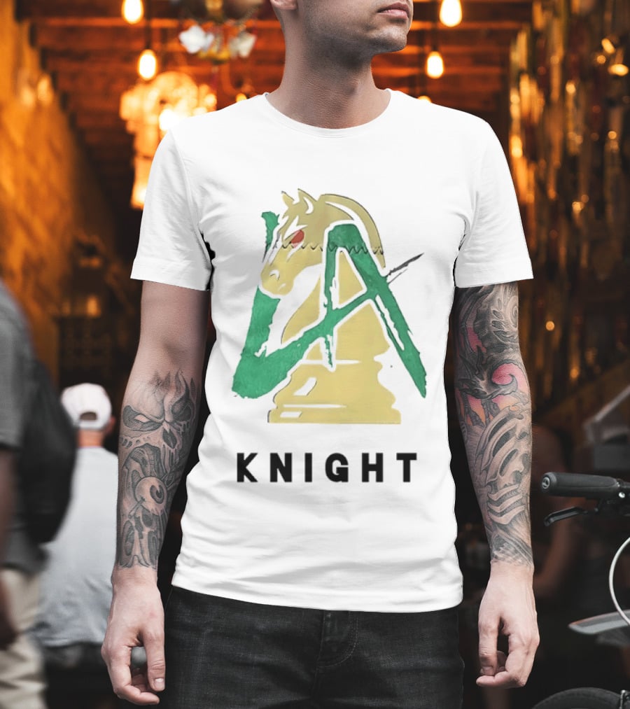 LA Knight WWE Horse Knight Chess Piece T-Shirt