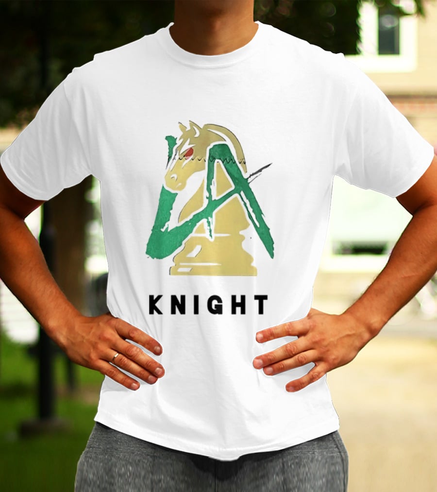 LA Knight WWE Horse Knight Chess Piece T-Shirt