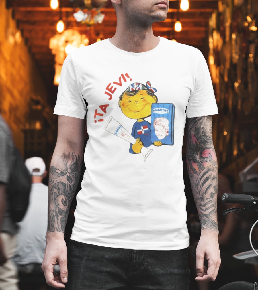 ¡Ta Jevi! Mamita's Ice Cream Dominican Packaging T-Shirt