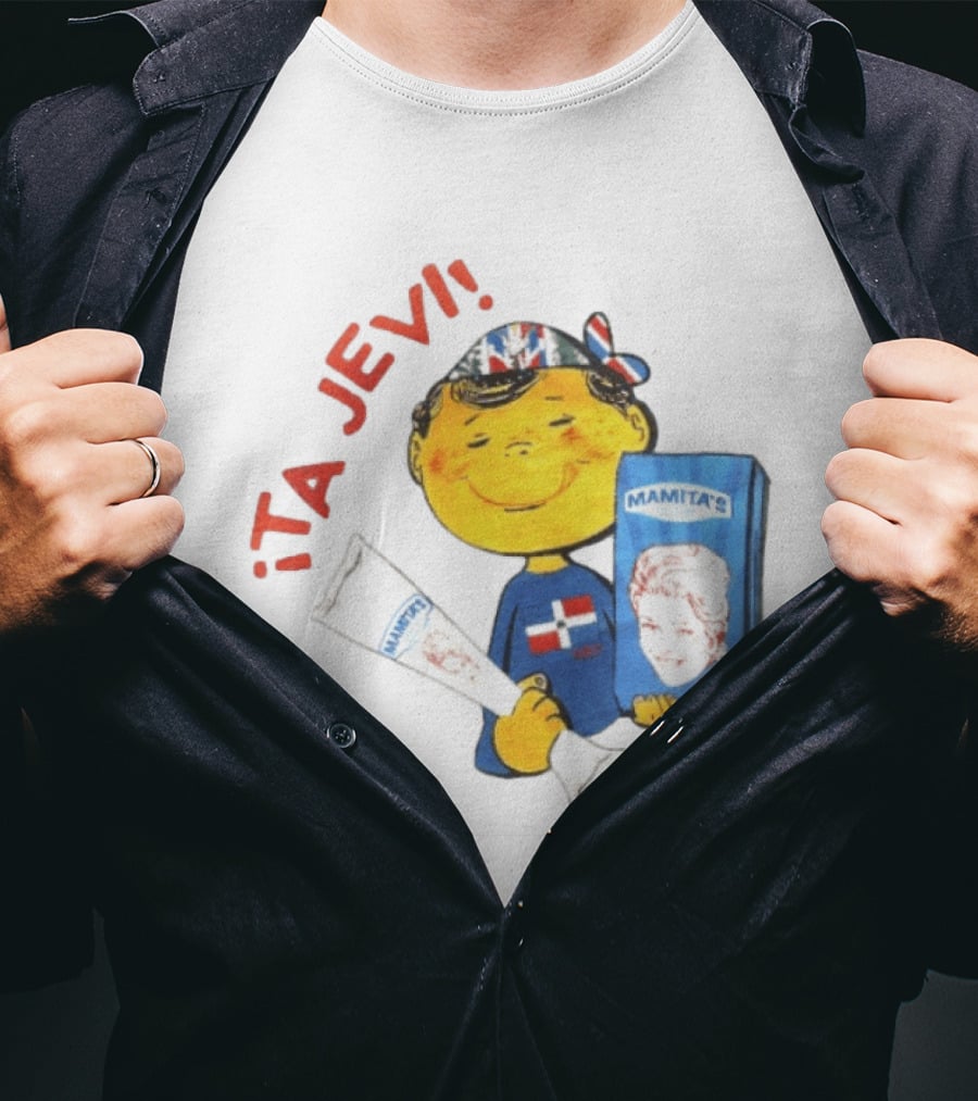 ¡Ta Jevi! Mamita's Ice Cream Dominican Packaging T-Shirt