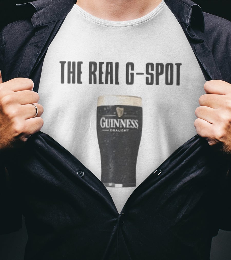 The Real G Spot Guinness Draught Beer T-Shirt