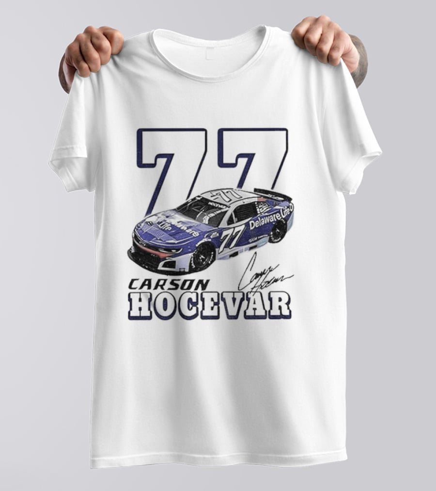 77 Carson Hocevar Nascar Racing Car T-Shirt