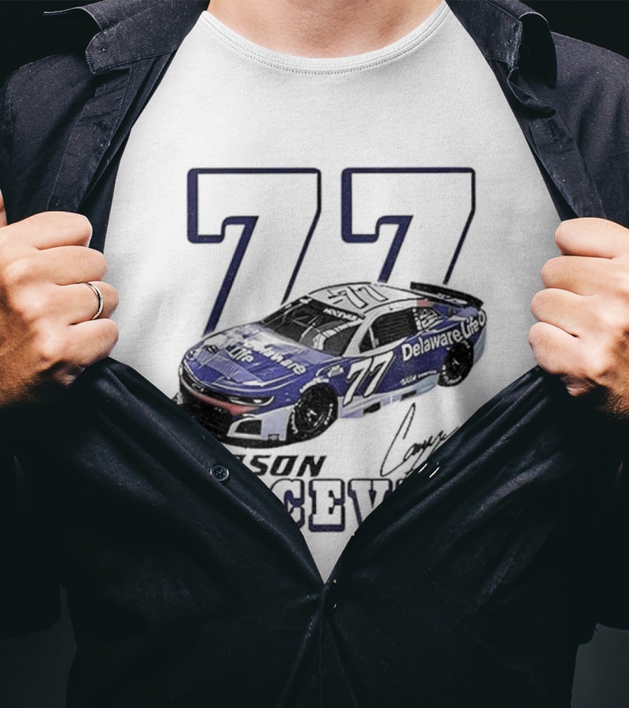 77 Carson Hocevar Nascar Racing Car T-Shirt
