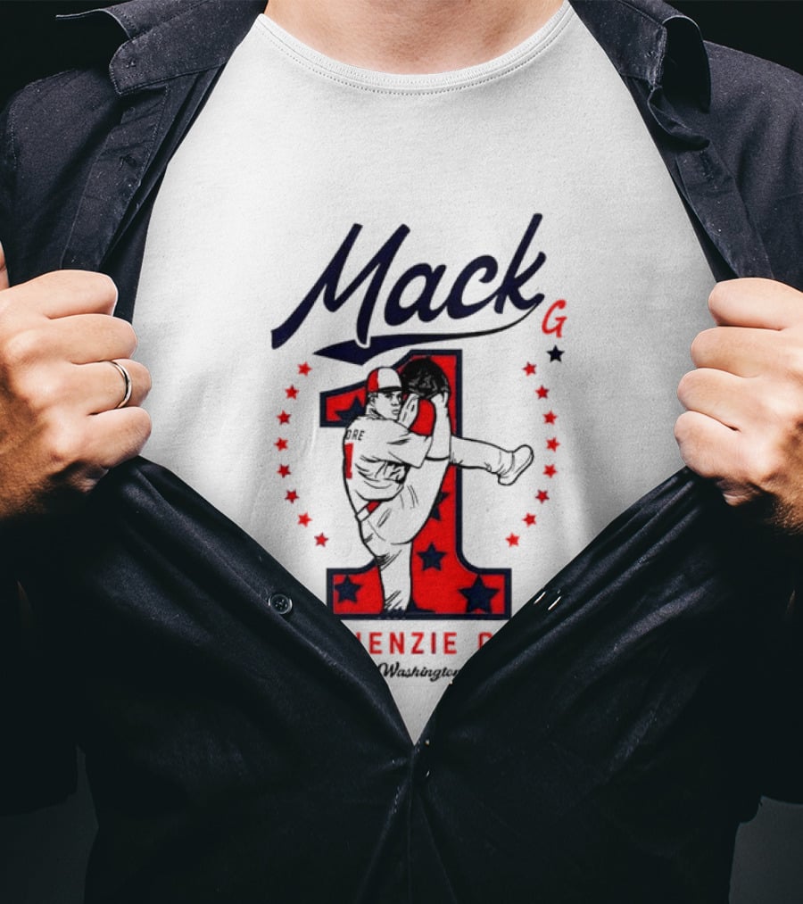 Mack G Washington Nationals Mackenzie Gore Baseball Stars T-Shirt