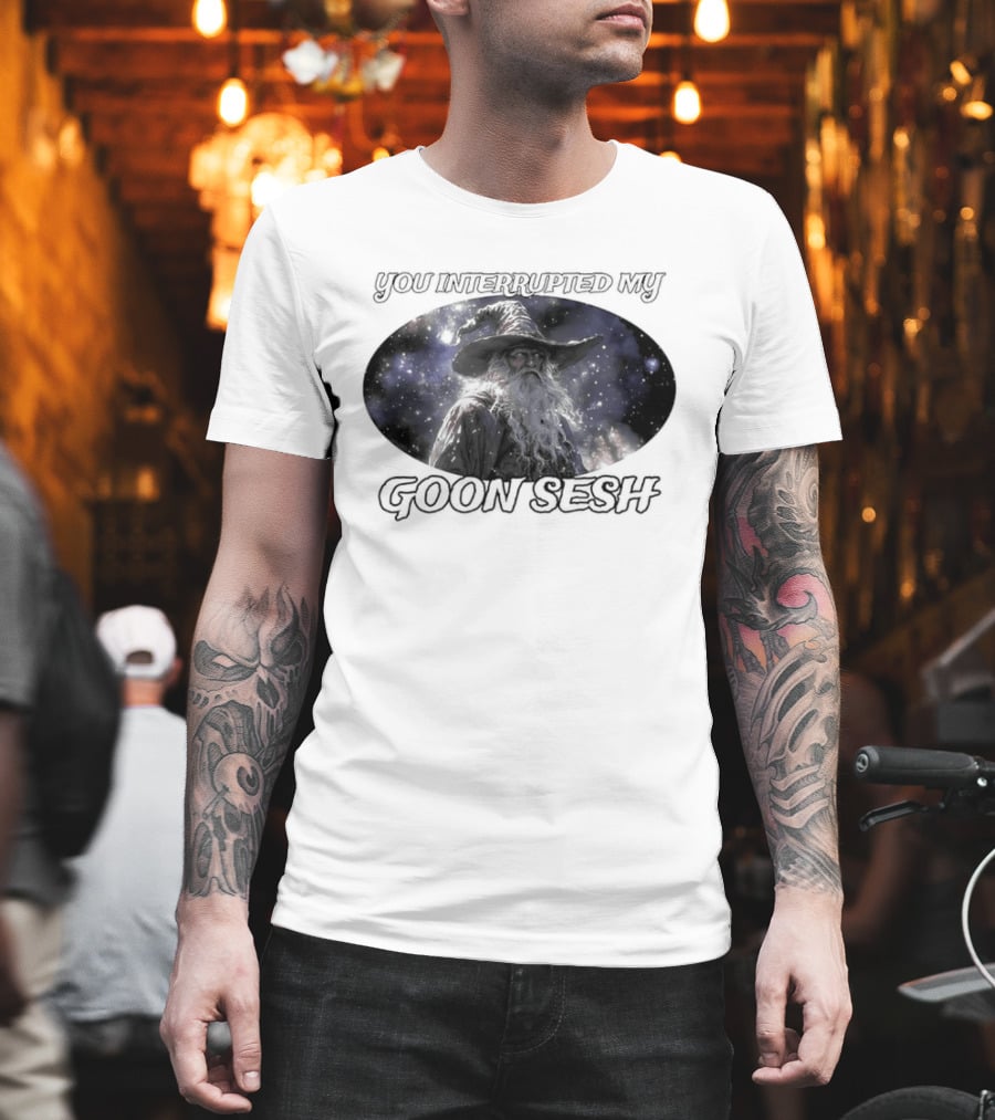 You Interrupted My Goon Sesh Wizard T-Shirt